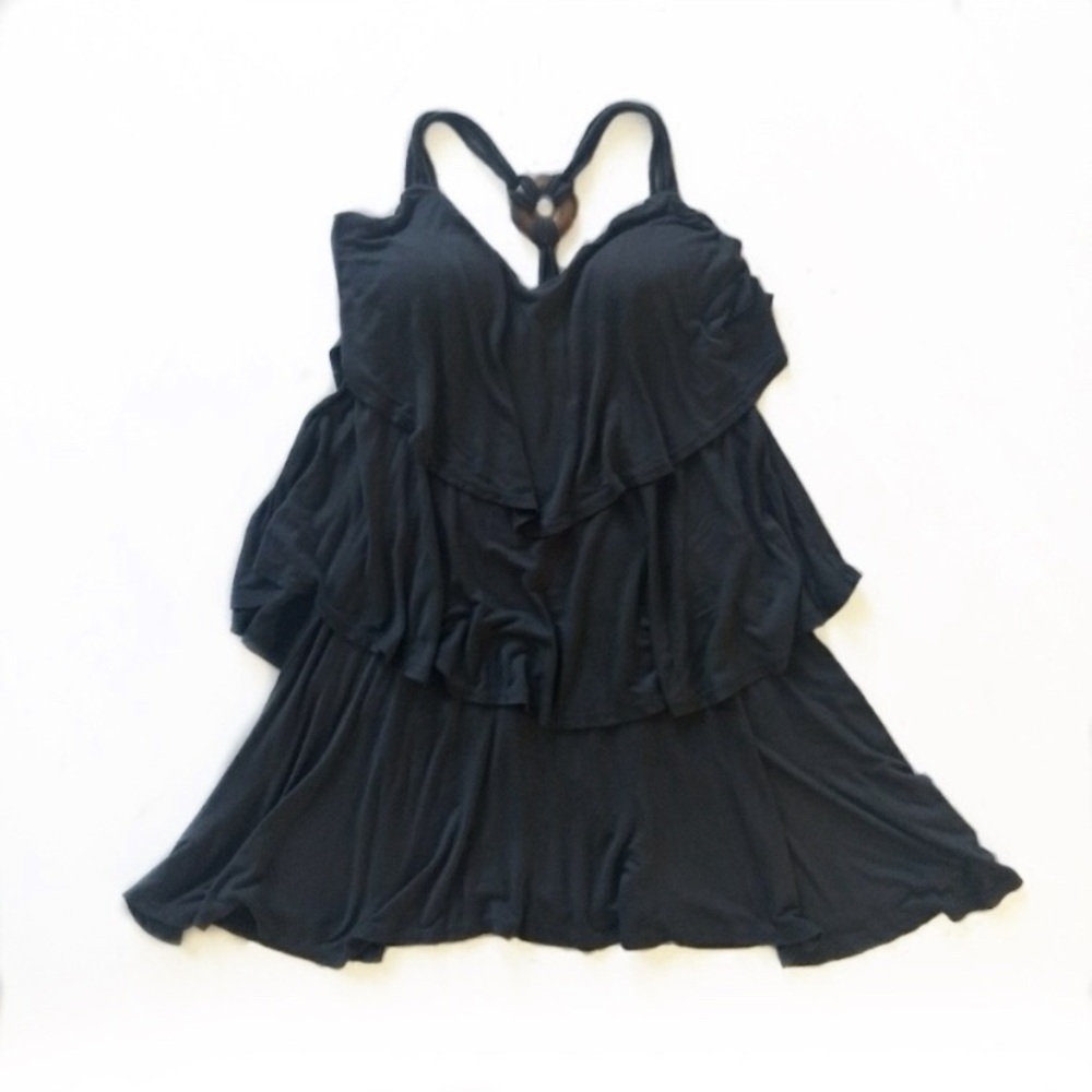 Ccline Gray Layered Dress
